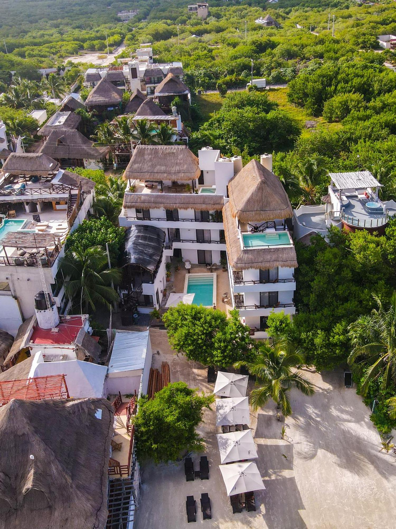 Hau Holbox, Oceanfront Boutique Hotel Esterno foto
